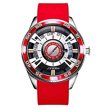 Imagem de Relógio Masculino Sinobi Relógio de Pulso Criativo de Silicone Moda Casual À Prova D'agua (C2)