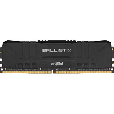 Imagem de Crucial Ballistix 3200 MHz DDR4 DRAM Memória para jogos de desktop 8GB CL16 BL8G32C16U4B (preto)