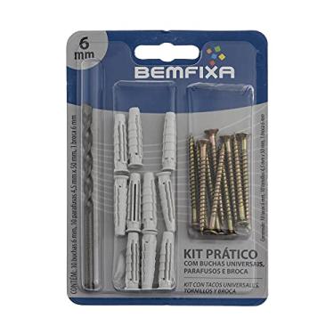 Imagem de Kit Prático Universal Bx Bemfixa 6 Mm