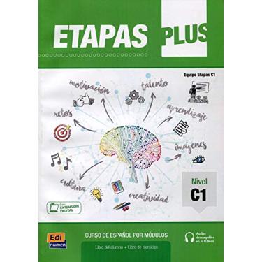 Imagem de Etapas plus C1 Podręcznik + ćwiczenia: Curso de Espanol por Modulos: Curso de Español Por Módulos