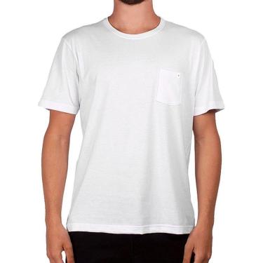 Imagem de Camiseta Rip Curl Plain Pocket Tee Branca-Masculino