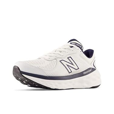 Imagem de New Balance Fresh Foam X 840f V1 Tênis de corrida masculino, Branco/Team Navy/Branco, 12