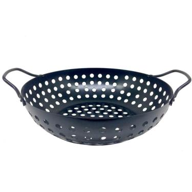 Imagem de Panela Grelha Wok Antiaderente Churrasqueira Legumes Prana