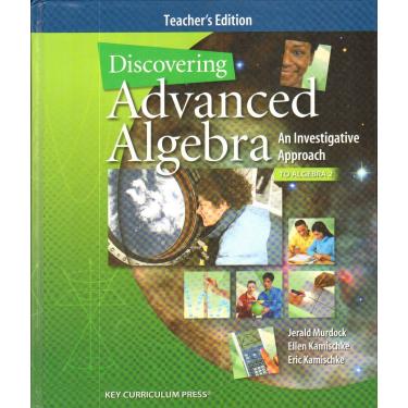 Imagem de Discovering Advanced Algebra An Investigative Approach [Teacher's Edition] [Hardcover] Jerald Murdock; Ellen Kamischke and Eric Kamischke