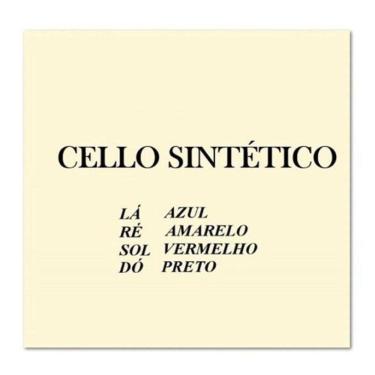 Imagem de Corda Ré avulsa sintética M Calixto para Violoncelo 4/4