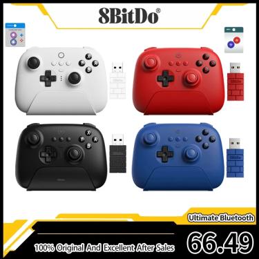 Imagem de 8BitDo Ultimate Controlador Bluetooth para Nintendo Switch  Steam Deck Gamepad  doca de carregamento