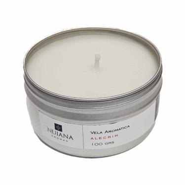 Imagem de Vela Aromática Vegana com Cera de Coco Lata de Alumínio 100g