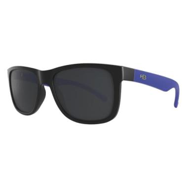 Imagem de Óculos de Sol HB Ozzie Teen - Preto e Azul 48 - Infantil
