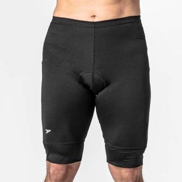 Imagem de Bermuda Ciclismo Masculina Rush Preto Poker