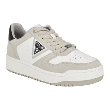 Imagem de GUESS Tênis masculino Aveni, Cinza/Branco Multi 050, 8