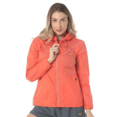 Imagem de Jaqueta Corta Vento Feminina Mizuno High Coral