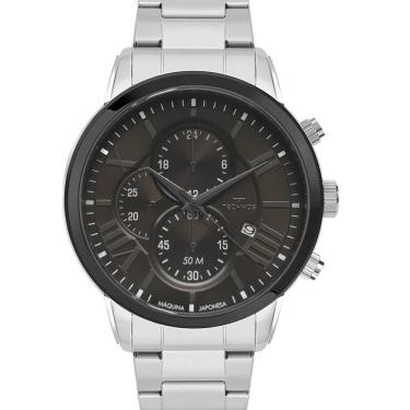 Imagem de Relógio technos grandtech prata masculino js15emt 1m