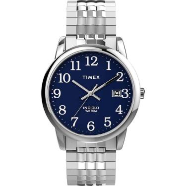 Imagem de Relógio Timex Masculino Ref: Tw2v05500 Mola Prateado Easy Reader
