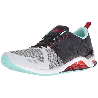 Imagem de ASICS GEL-Lyte One Eighty Tênis masculino moderno, Preto/cinza macio, 4