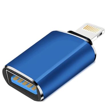 Imagem de Adaptador USB OTG Certificado Apple MFi Naiyal para Conexão de Câmera, Compatível com iPhone 14/13/12/11/X/8/7/6/5 e iPad, Suporte para Câmera, Cartão de Memória, Pen Drive USB