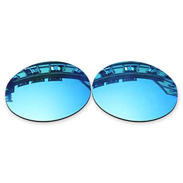 Imagem de Vonxyz Lentes de reposição para Oakley Eye Jacket Redux OO9438 Óculos de sol - Ice MirrorCoat polarizado