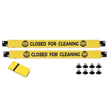 Imagem de Placa fechada para banheiro - faixa magnética de nylon para banheiro, fecho para limpar placas de porta