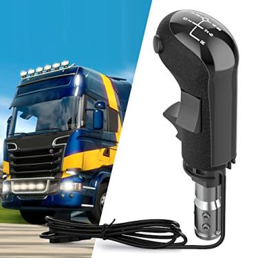 Imagem de TOCiTAA USB Truck Simulator Shifter, Gearshift Knob for ATS & ETS2 - Compatible with Logitech G29 G27 G25 G920, Thrustmaster TH8A and Fanatec SQ - PC Racing Shifter