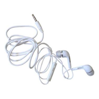 Imagem de Fone de ouvido compatível Samsung S7 Plus Branco, Acessório para celul