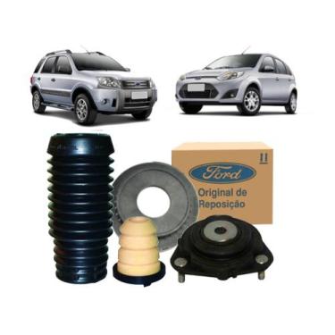 Imagem de Kit Batente Coifa Coxim e Rolamento do Amortecedor Dianteiro Fiesta e 