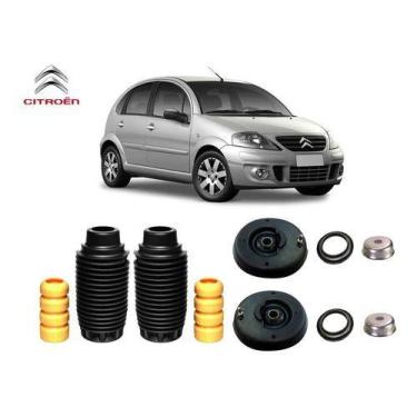 Imagem de 2 Coxim Rolamento Batente Prato Dianteiro Citroen C3 2005 2006 2007 - 