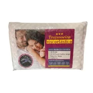 Imagem de Travesseiro Nasa  Viscoelástico Extra Macio Saúde  Bem Estar - NIPON L