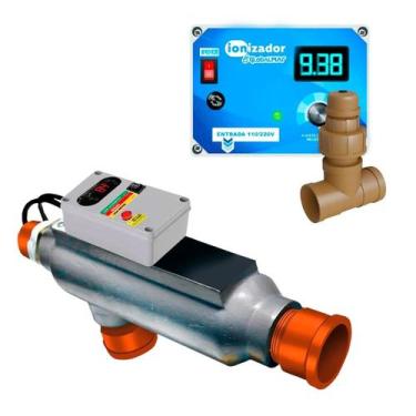 Imagem de Aquecedor automatico 40.000l + ionizador para piscina - Globalmar