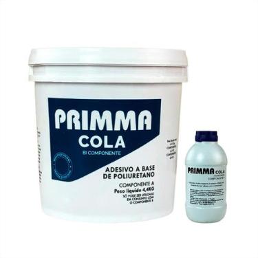 Imagem de Cola Pu Primma Flex 5kg Calafetação Massa Madeira Sucupira