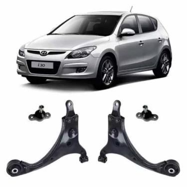 Imagem de Par de Bandeja Hyundai i30 Ano 2009 a 2012 com Pivô Completo