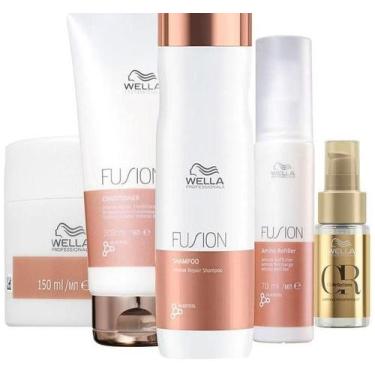 Imagem de Kit Wella Pros Fusion Home Care - 5 Produtos - Wella Professionals