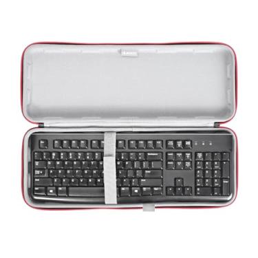 Imagem de RLSOCO Estojo rígido para teclado sem fio Logitech MX Keys S (apenas estojo)