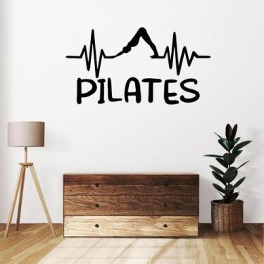 Imagem de Adesivo De Parede Studio Pilates Eletro - Colakoala Adesivos