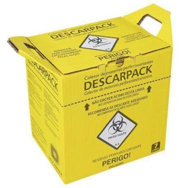 Imagem de Caixa coletora nr 7 perfurante/cortante - DESCARPACK 