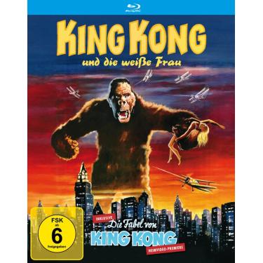 Imagem de King Kong und die weiße Frau + Originalsynchro "Die Fabel von King Kong" (Filmjuwelen) [Blu-ray]