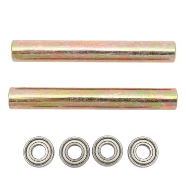 Imagem de Bucha de Rolamento de Direção de Motor de Metal, 2 Conjuntos de Kit de Rolamento de Direção de Mini Bicicleta Com Acabamento Metálico de Substituição à Prova de Poeira para