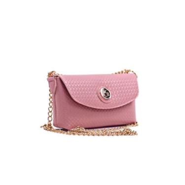 Imagem de Bolsa Feminina Clutch Festa Luxo Tecido Moderna Casamento - Oldsen, Ro