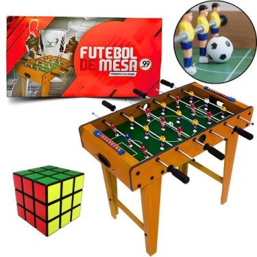 Imagem de Futebol de mesa Pebolim Totó (Cubo Magico)  - 99 Toys, Pebolim