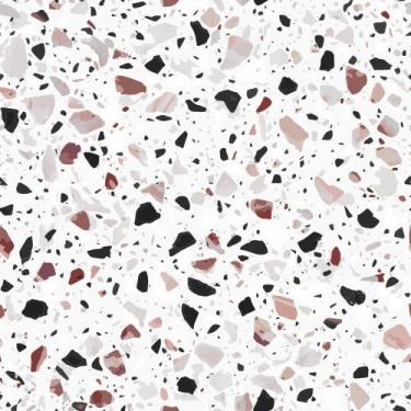 Imagem de Papel de Parede Autoadesivo Vinílico Reforma Granilite Pedras Preto Ma