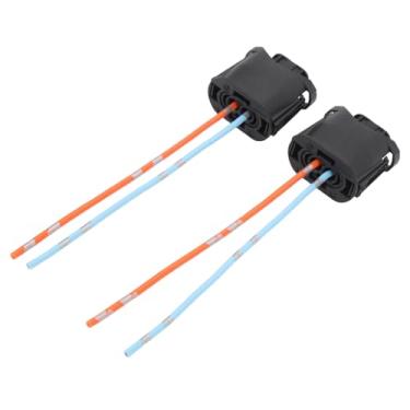Imagem de H11 Conector de Luz de Nevoeiro Plugue 6907388 Chicote de Fiação para Série F X1 X3 X5 E53 E84, 2 Pacotes,