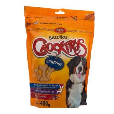 Imagem de Biscoito para Cão Colosso Crockitos Original com 400g