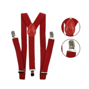 Imagem de Suspensório Várias Cores Ajustável Adulto - Feminino Masculino - Rpire