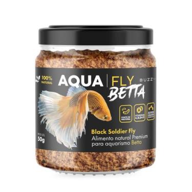 Imagem de Alimento Para Peixe Premium  Proteína De BSF - Buzz Fly P&D, 50g