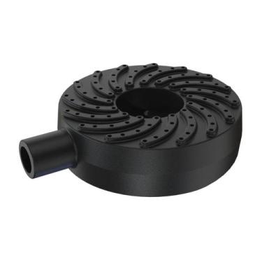 Imagem de Queimador Alta Pressão Chuveiro Fogão Industrial Ferro 14cm - Libaneza