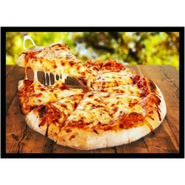 Imagem de Quadro Decorativo Gourmet Pizza Pizzarias Lanchonetes Padarias Cozinha