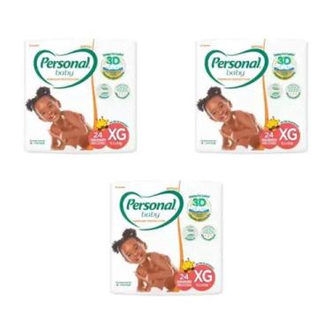 Imagem de Fralda Descartavel Personal Premium Mega 3 Pacotes Tamanho XG com 24 U