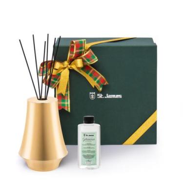 Imagem de Porta Difusor Femme Gold24K e Refil Difusor Aroma Glamour - St James