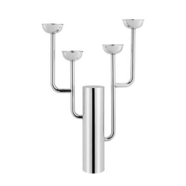 Imagem de Castiçal Babylon Prata - St James