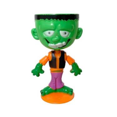 Imagem de Taça Halloween de Plástico Boneco Assustador - Extra Festas, Frankenst