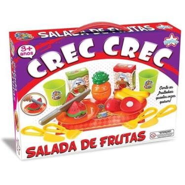 Imagem de Crec Crec Salada De Frutas Comidinha Brincar de Casinha Big Star