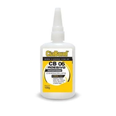 Imagem de Cola Adesivo Instantâneo Cb 06 Ciabond 100g Anti Entupimento